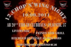 2011 - Chop'n'Wing Night